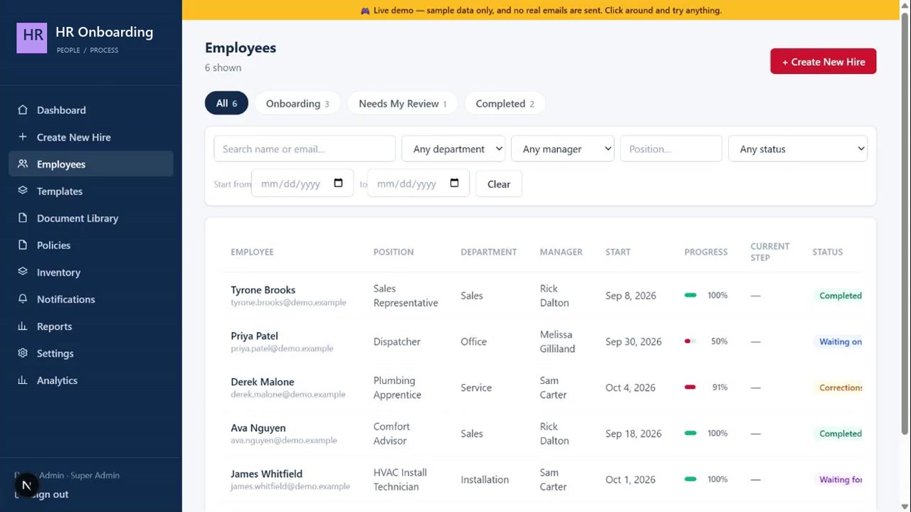 Semper Fi — Solution & key workflows